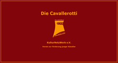 Desktop Screenshot of cavallerotti.de